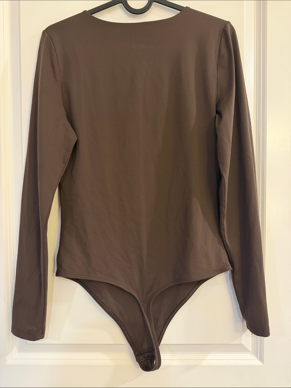 Aritzia Babaton Contour Long-Sleeve Brown Bodysuit - #130 - Picture 4 of 4